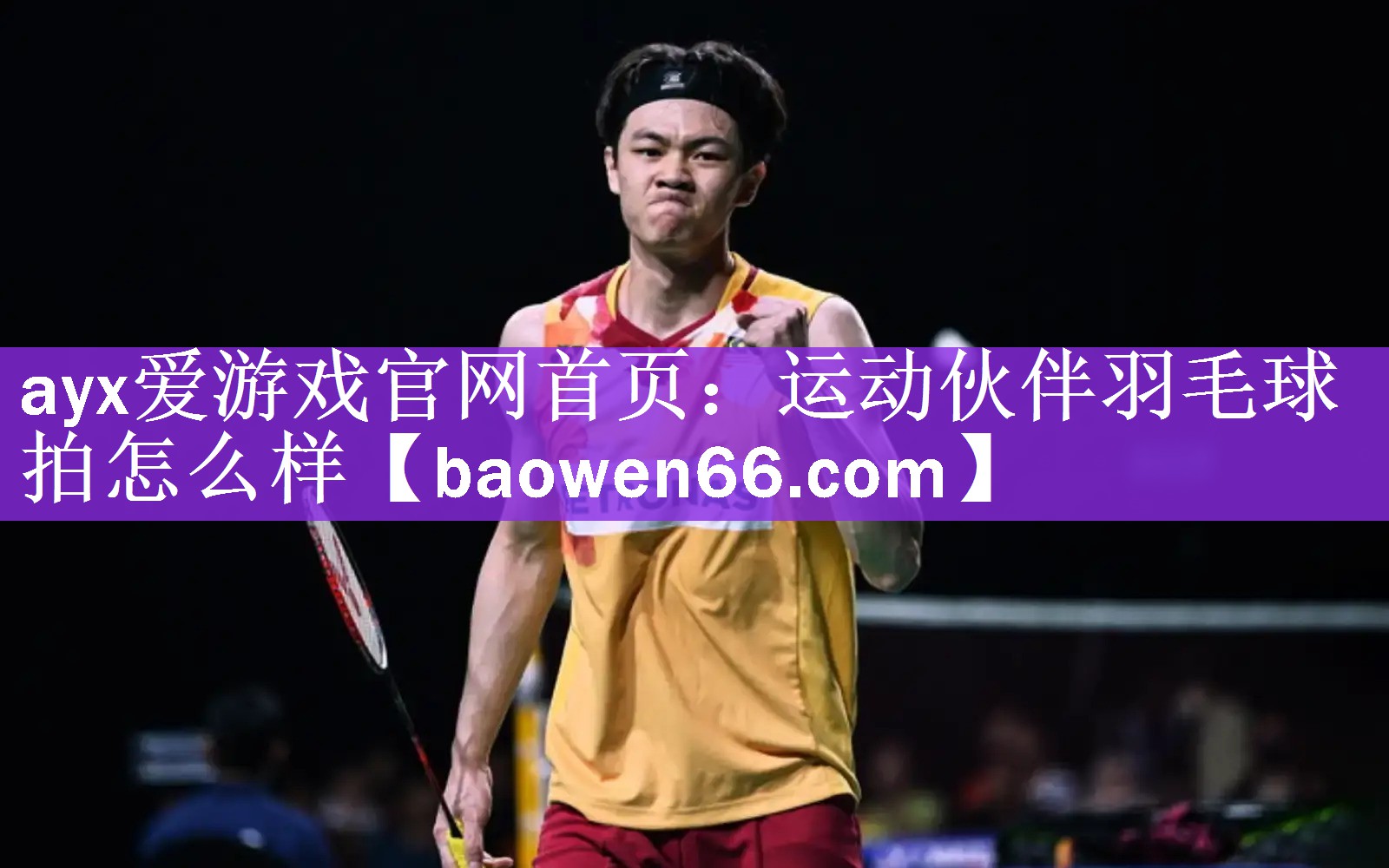 <strong>ayx爱游戏官网首页：运动伙伴羽毛球拍怎么样</strong>